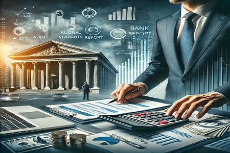 Bank financial audit and internal control evaluation